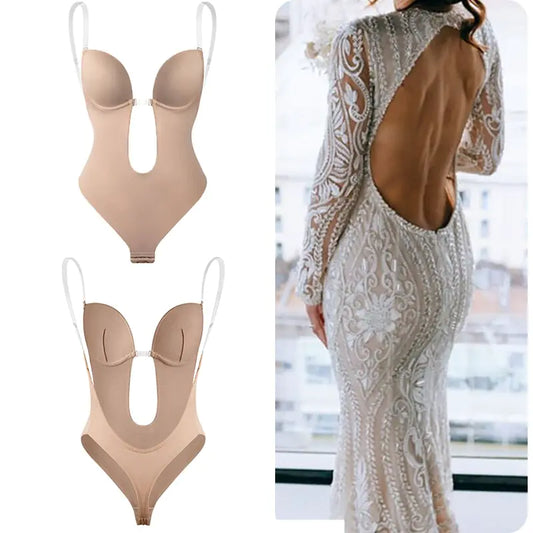 Bodysuit Corset (Backless Plunge)