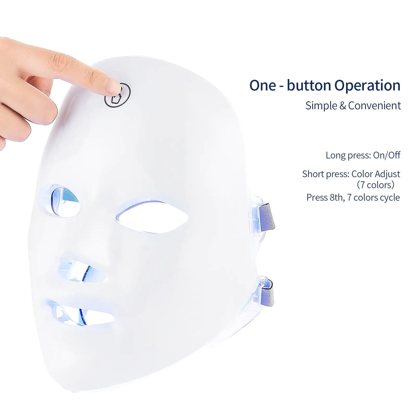 7 Colour LED Therapy Mask